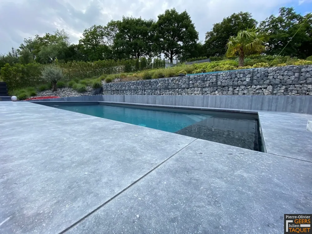 Terrasses bois, céramique, pierres naturelles près de Malmedy